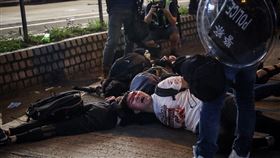 香港,反送中,集資,警黑暴力,達標(圖/中央社)