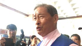 北檢傳喚張安樂出庭，批檢方羅織罪名，將他和家人起訴。（圖／記者楊佩琪攝）