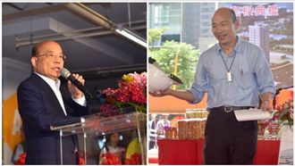 韓國瑜吃喝嫖賭ＩＮＧ？蘇揆苦勸４字