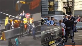 雪梨爆隨機殺人　帽子男持刀亂刺1死（組圖／翻攝自推特）