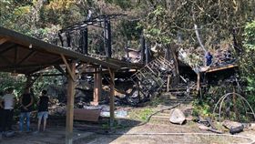 藝文團體「優人神鼓」位於台北市山區的木造排練場，13日上午驚傳火警，建物付之一炬，包含演出用的200多件樂器也遭焚毀。