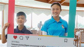 ▲謝佳彧（右）與弟弟謝承洧。（圖／大會提供）