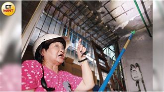 屋主惡意卡都更　住戶戴安全帽度日