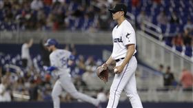 ▲陳偉殷2局挨3轟狂失6分。（圖／美聯社）