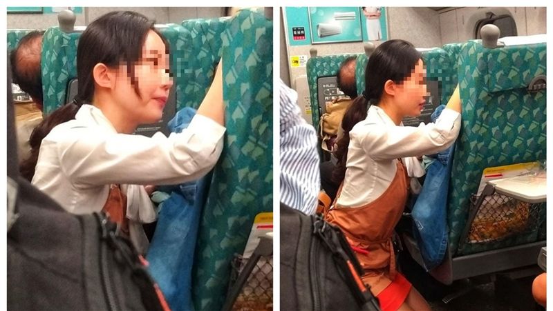 乘客狂哭　正妹乘務員這暖舉讓人戀愛
