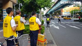 大安波麗士,警察,車禍,違規,交通安全(大安分局提供)