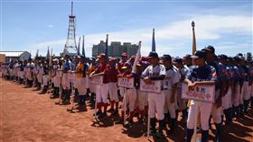 澎湖縣,菊島盃國際軟式少棒賽,蘇啟昌,爭取榮譽(圖/中央社)