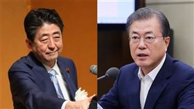 日韓貿易,二戰,勞工爭議,賠償,關島,協商(圖/首相官邸、文在寅臉書)