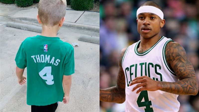 NBA／舊球衣仍在穿！矮湯暖回男童