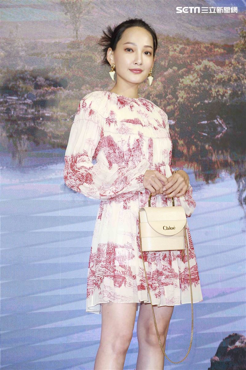 Chloé 2019微風南山全新概念店林映唯出席開幕。（圖／記者林士傑攝影）