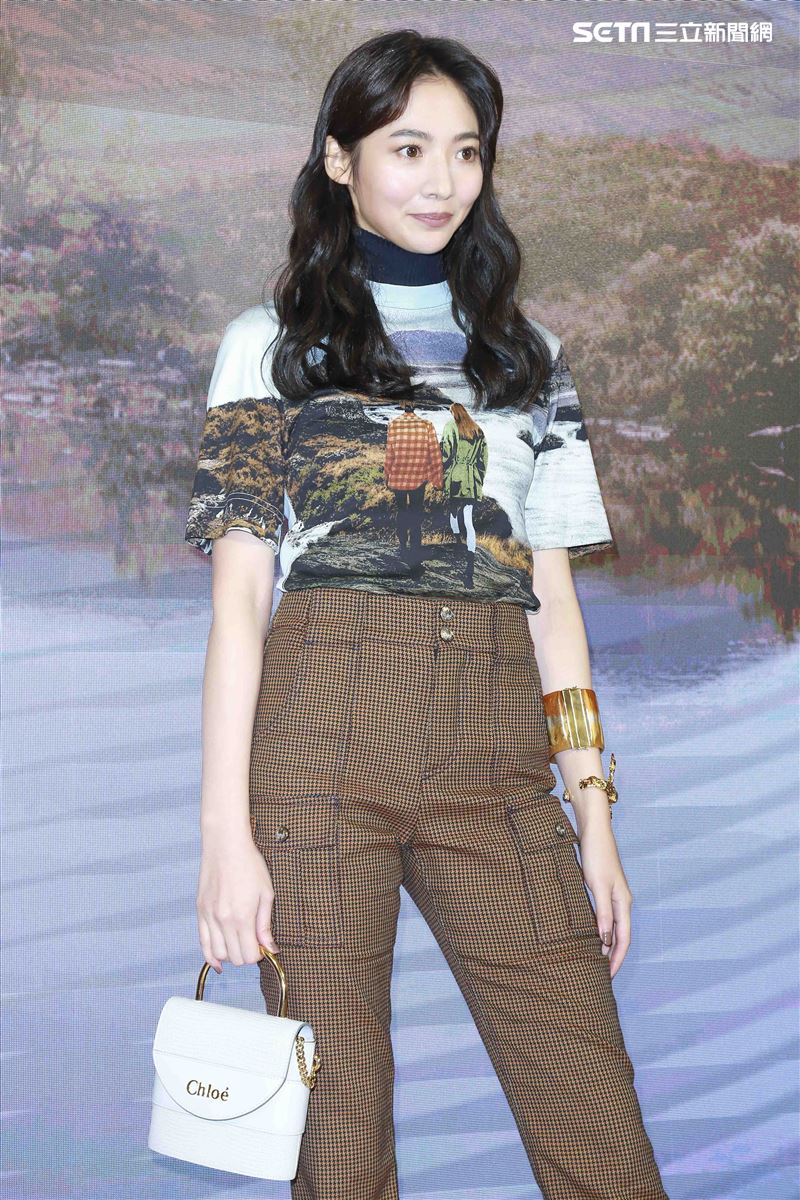 Chloé 2019微風南山全新概念店謝沛恩出席開幕。（圖／記者林士傑攝影）