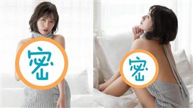 咖滋咪穿著「童貞殺」毛衣讓粉絲們鼻血直流。（圖／翻攝自kazuminoomi IG）