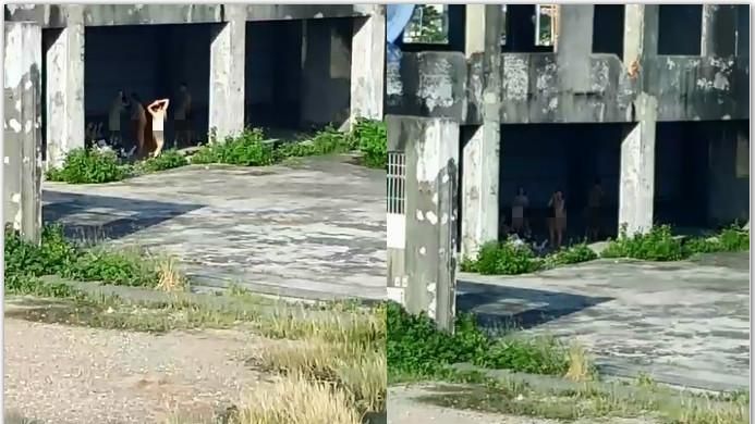 廢墟驚見人肉天體營？讓路過司機嚇壞
