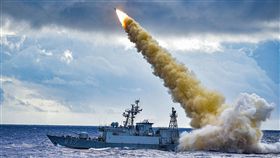 （圖／翻攝自中華民國海軍臉書）雄三,飛彈