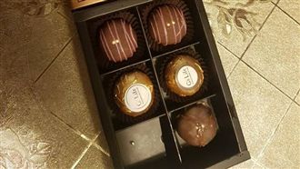 嗑高級巧克力！他差點升天　網全看傻