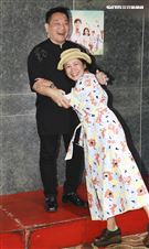 台灣好戲《天之蕉子》殺青酒，林義芳、謝麗金。（圖／記者林士傑攝影）