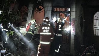 竹北透天厝凌晨大火　2人葬身火窟
