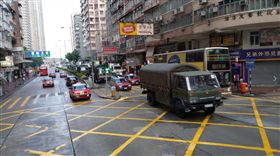 0815解放軍疑似進駐香港（圖／翻攝自香港LIHKG連登論壇）