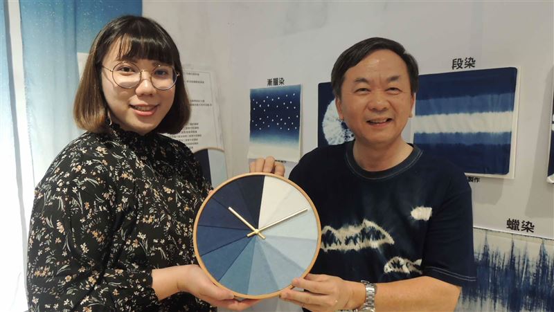 太平藍染揚名國際　創作聯展中市登場