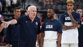 美國男籃一日內連輸陪練隊。（圖／翻攝自推特）