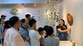 澎湖縣,23.3回游澎湖山,創作聯展,展現,在地之美(圖/中央社)