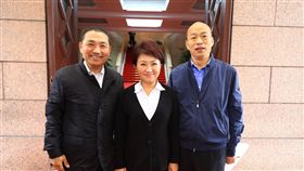盧秀燕、韓國瑜、侯友宜／中市府提供