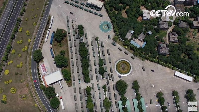 中共武警進駐深圳　僅與香港一橋之隔