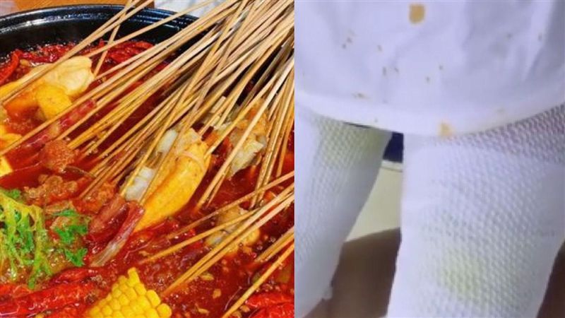 麻辣鍋突爆炸！熱油直接往客人身上潑