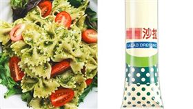 沙拉,美乃滋,白醋,醬料(翻攝自Pixabay)