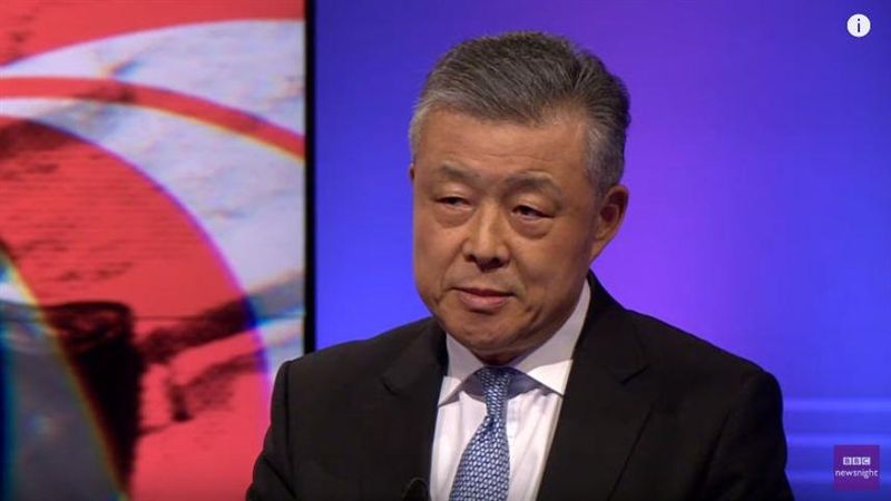 打臉祖國？中國駐英大使按讚武漢肺炎