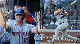 ▲大都會新秀阿隆索（Pete Alonso）39轟追平國聯新人紀錄。（圖／路透社）