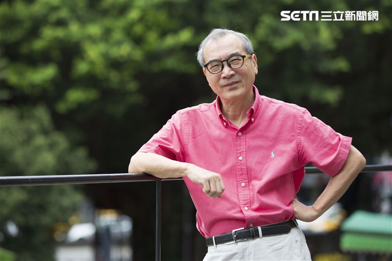 遠流出版社王榮文董事長接受三立新聞網專訪。（圖／記者林士傑攝影）