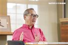 遠流出版社王榮文董事長接受三立新聞網專訪。（圖／記者林士傑攝影）