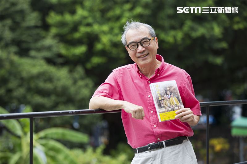 遠流出版社王榮文董事長接受三立新聞網專訪。（圖／記者林士傑攝影）