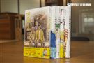 遠流出版社王榮文董事長接受三立新聞網專訪，圖為用九柑仔店漫畫。（圖／記者林士傑攝影）
