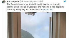 法國蜘蛛人,羅貝爾,長江集團中心大廈,攀爬高樓,和平訴求