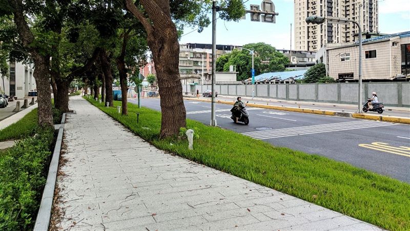 台藝大周邊美化　景觀步道全區開放