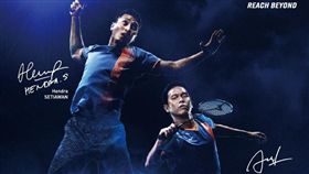 ▲世界男雙第一將來台。（圖／美津濃提供）