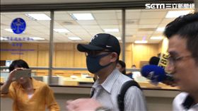 檢調偵辦國安局私菸案，16日再度傳喚華航前副總邱彰信。（圖／記者楊佩琪攝）
