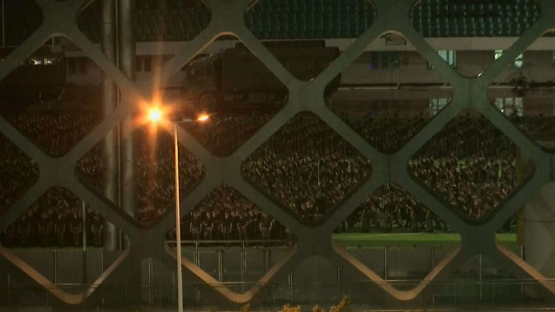 破萬武警深圳集結　最新操練畫面曝光