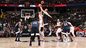 ▲美國男籃熱身賽勝西班牙。（圖／取自美國男籃官網）