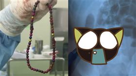 項鍊,磁力球,誤食,糖果,腹痛,嘔吐,黑龍江,大陸,小孩,巴克球　圖／翻攝自微博