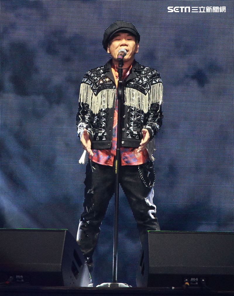 趙傳「老男孩30周年演唱會」台北小巨蛋開唱。（記者邱榮吉/攝影）