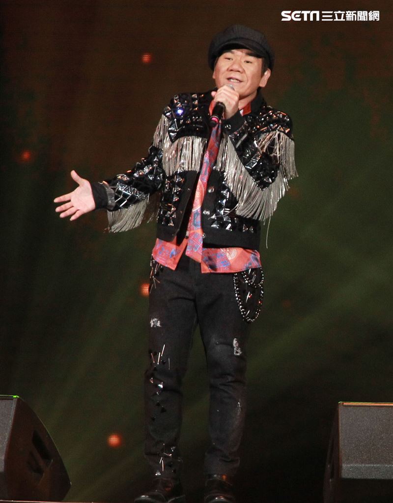 趙傳「老男孩30周年演唱會」台北小巨蛋開唱。（記者邱榮吉/攝影）