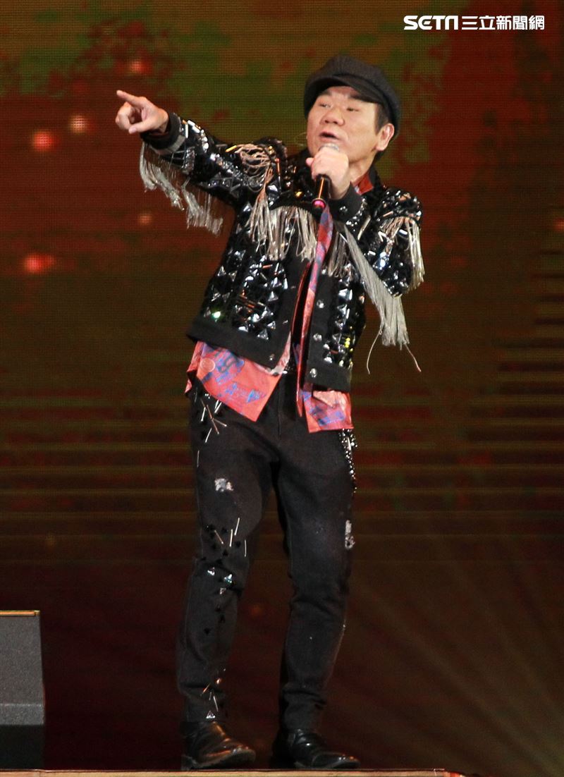 趙傳「老男孩30周年演唱會」台北小巨蛋開唱。（記者邱榮吉/攝影）