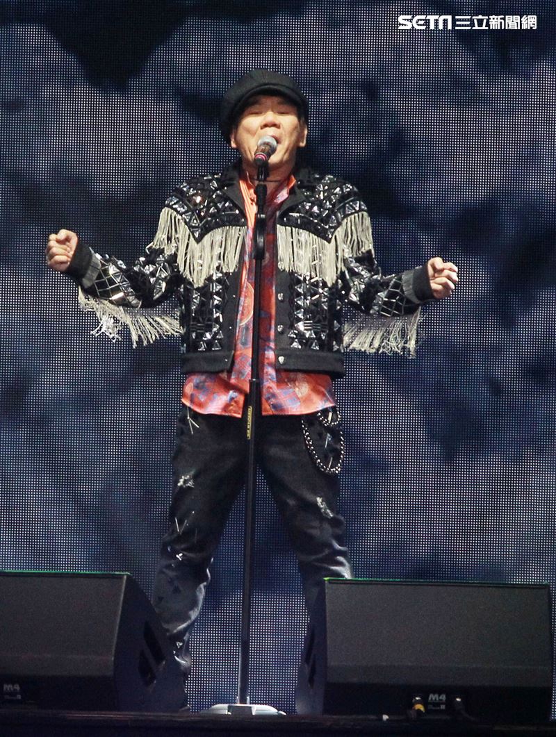 趙傳「老男孩30周年演唱會」台北小巨蛋開唱。（記者邱榮吉/攝影）