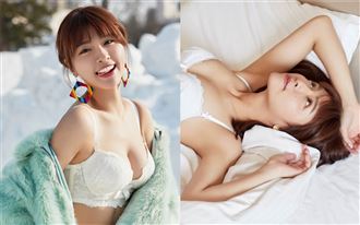 啦啦隊女神雪天凍乳！各種姿勢太實用