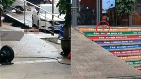 廣東街頭驚見人體殘骸！疑墜樓「撞招牌被切割」...網兩派吵翻
（圖／微博）