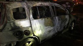 台中,太平區,焦屍,汽車火警,休旅車（圖／翻攝畫面）