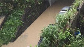 新北,汐止,新台五路,淹水（圖／翻攝汐止集團）